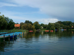 Boote des Sportfischervereins